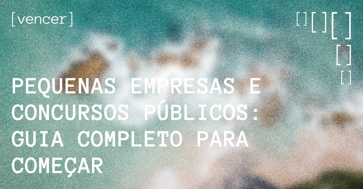 Empreendedor de pequena empresa a analisar oportunidades de concursos públicos
