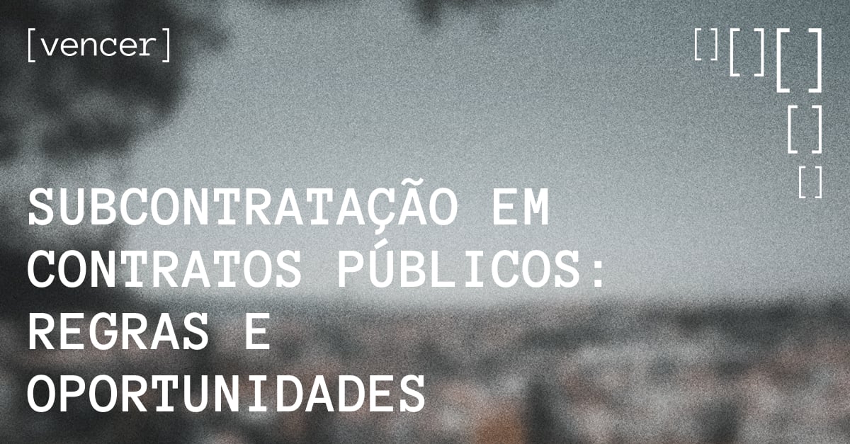 Reunião entre contratante principal e subcontratado para projecto público